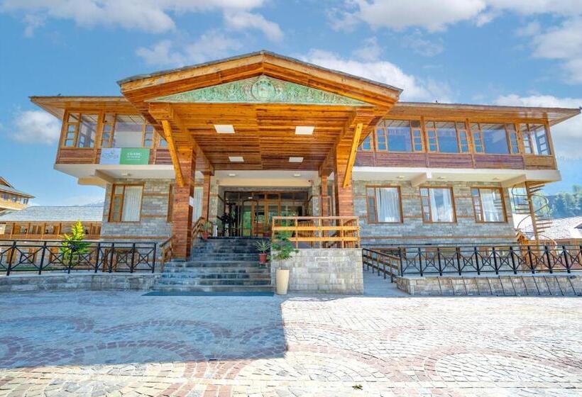 בית מלון כפרי Ezzenza Swarg By Beas Golf Resort Devlok Manali