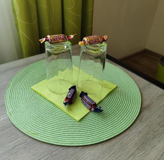 Hotelli Gästehaus Stock Zimmer Brotkörble