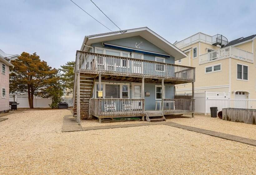 Pet Friendly Long Beach Island Home: Walk To Beach