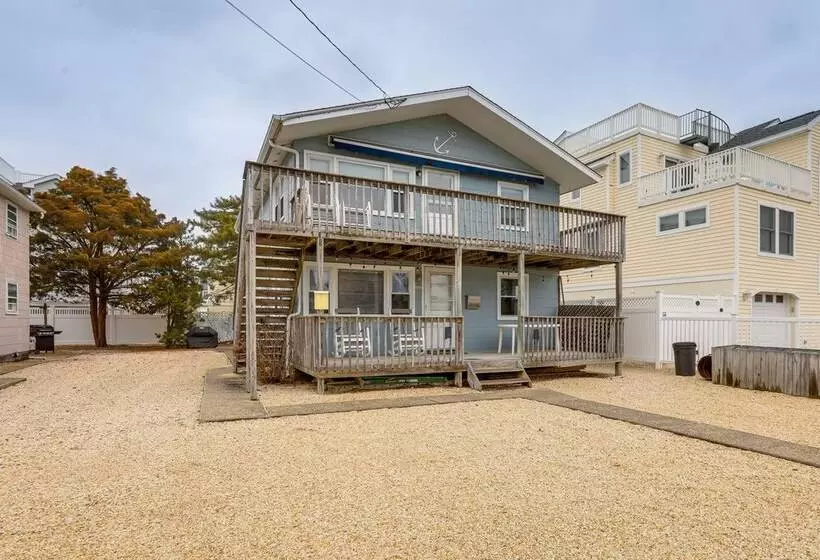 Pet Friendly Long Beach Island Home: Walk To Beach