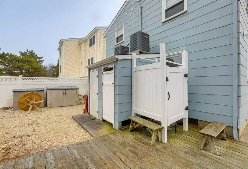 Pet Friendly Long Beach Island Home: Walk To Beach
