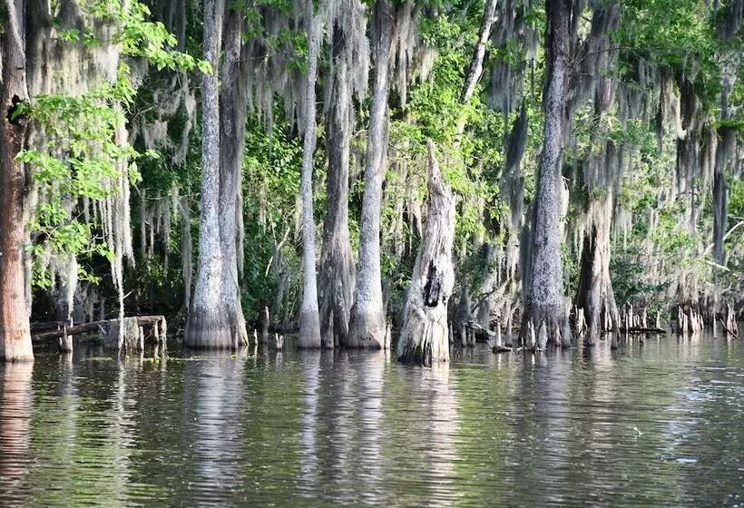 Peaceful Morgan City Home W/ Docks & Canal Access