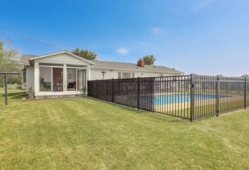 Quiet Greenwich Home W/ Pool + Screened Porch!