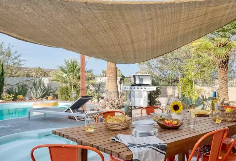 Archie By Avantstay Desert Retreat W/ Pool, Edge Of Joshua Tree, Bonus Casita For Group Travel