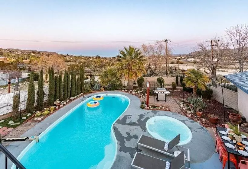 Archie By Avantstay Desert Retreat W/ Pool, Edge Of Joshua Tree, Bonus Casita For Group Travel