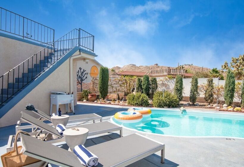 Archie By Avantstay Desert Retreat W/ Pool, Edge Of Joshua Tree, Bonus Casita For Group Travel