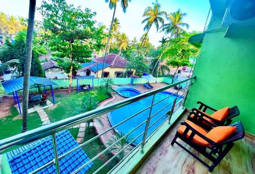 هتل The Golden Shivam Resort Big Swimming Pool Resort In Goa