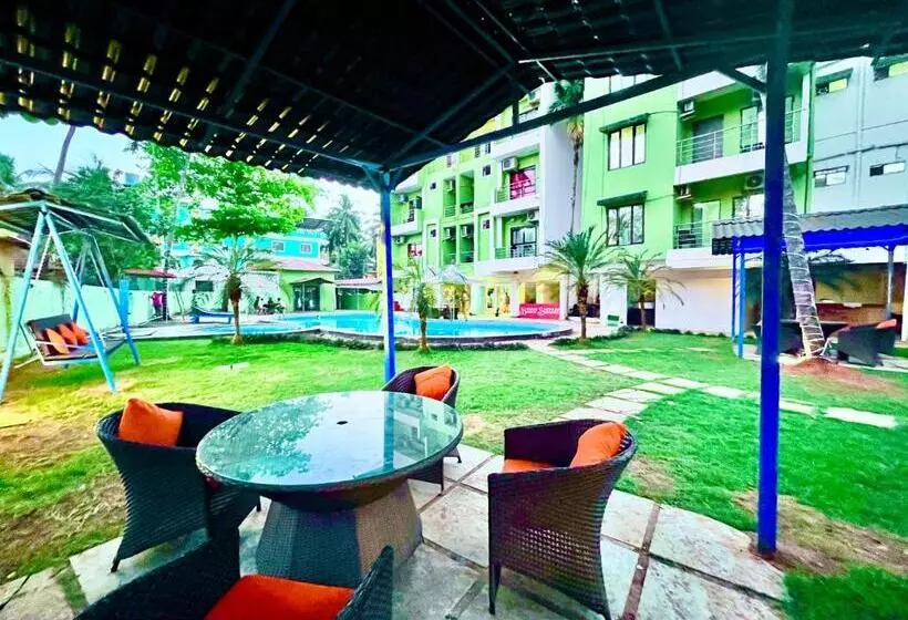 هتل The Golden Shivam Resort Big Swimming Pool Resort In Goa