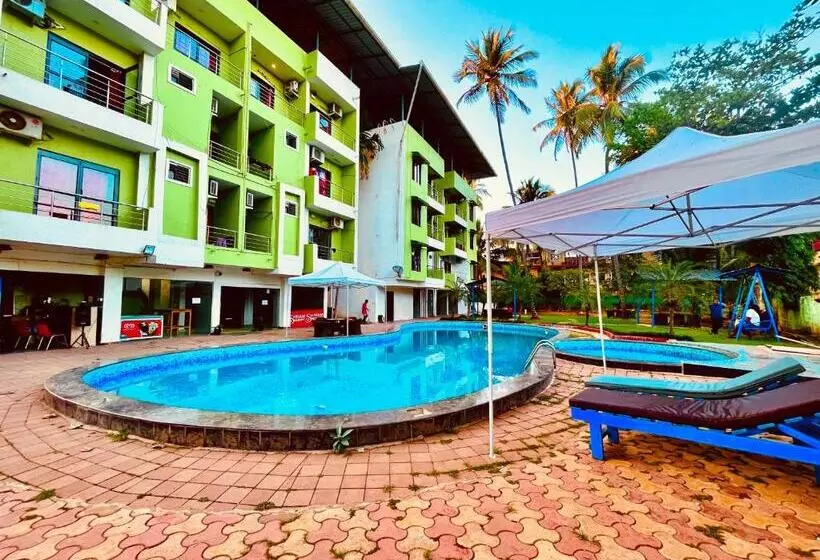 هتل The Golden Shivam Resort Big Swimming Pool Resort In Goa