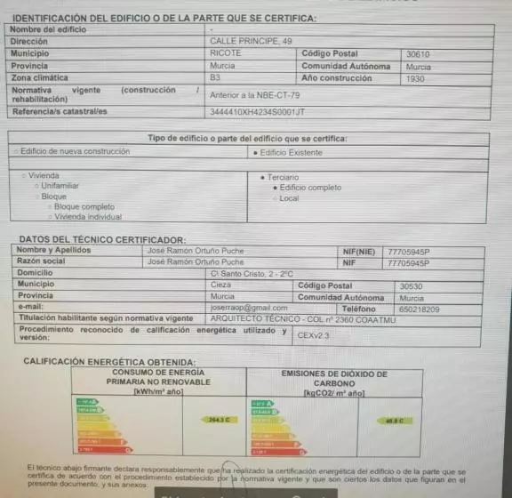 Retkeilymaja Aljibe De Monastrell