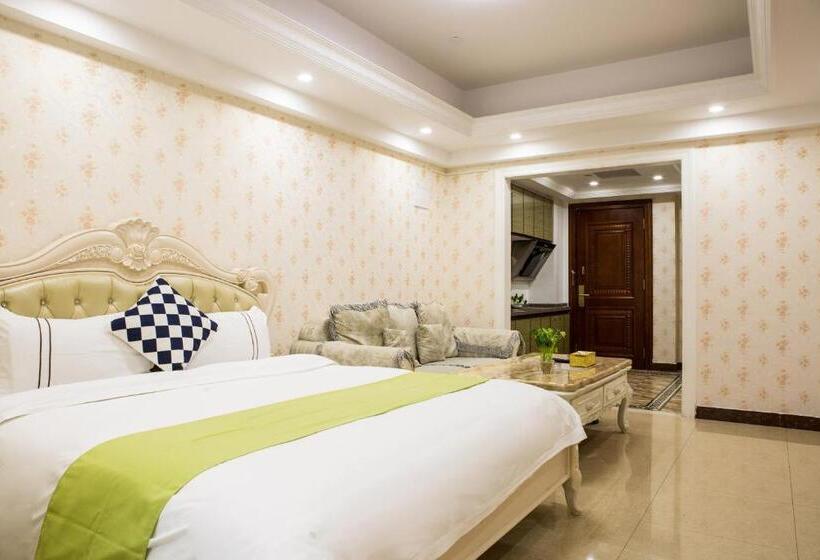 酒店 Waifiden Guangzhou Haizhu Square Wanyi Apartment