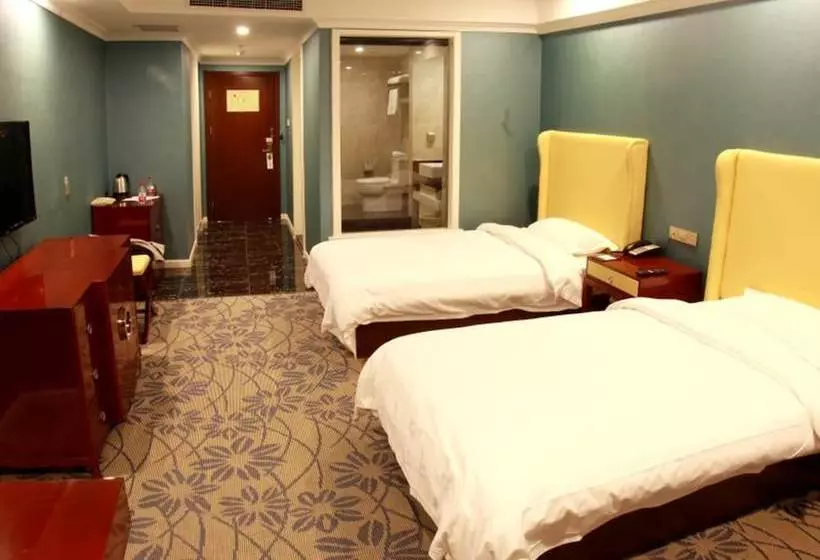 Hotelli Greentree Eastern Rizhao Rongan Shuimuqinghua