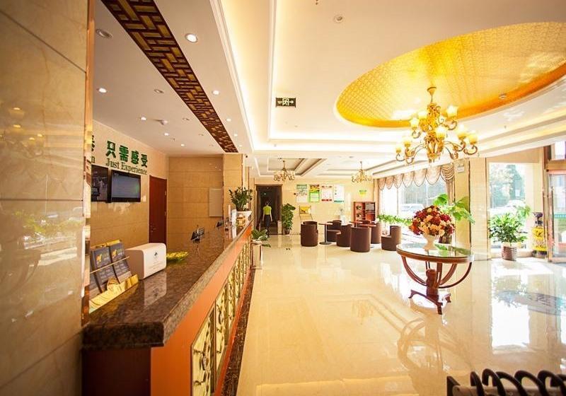 호텔 Greentree Inn Anhui Wuhu Yinhunorthroad Fangte World Resort South Gate Business