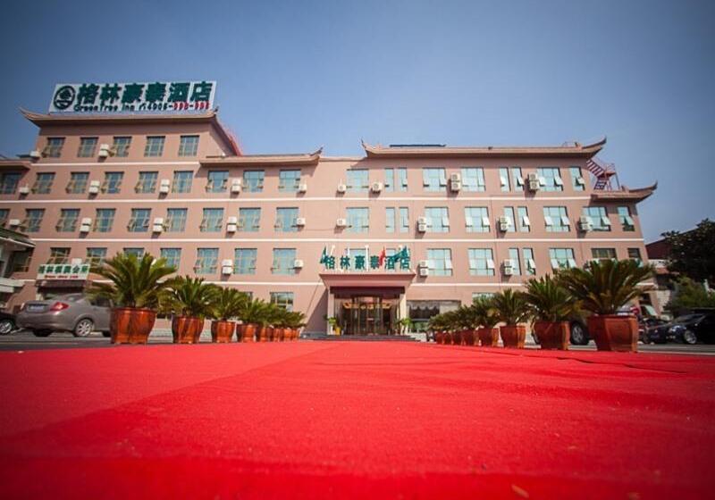 호텔 Greentree Inn Anhui Wuhu Yinhunorthroad Fangte World Resort South Gate Business