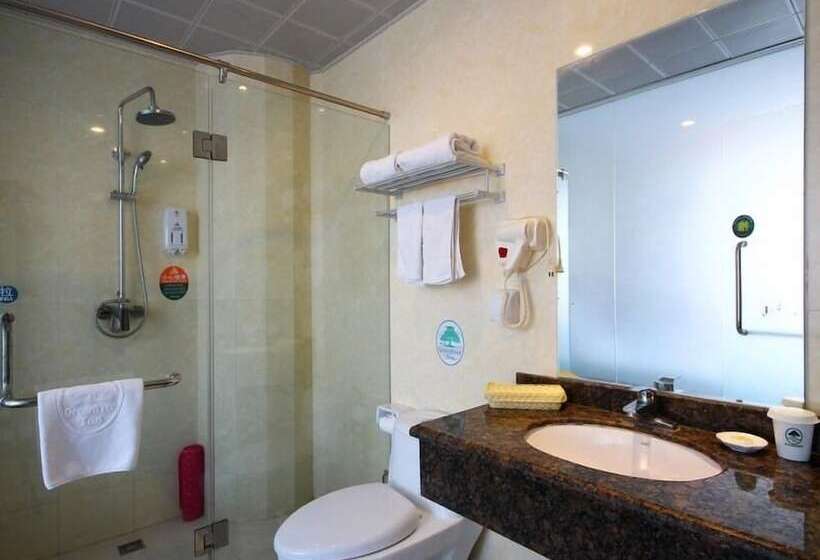 Отель Greentree Inn Beijing Chaoyang Shilihe Antique Cit