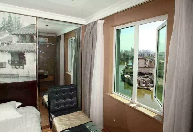 ホテル Greentree Inn Huzhou South Street Chaoyin Bridge Business