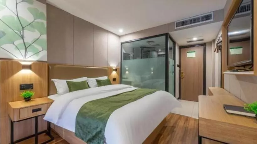 Hotelli Greentree Inn Jining Jianshe Road