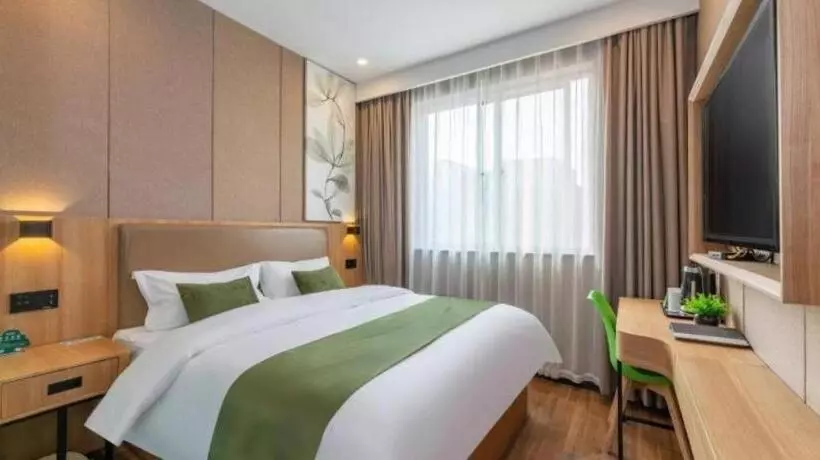 Hotelli Greentree Inn Jining Jianshe Road