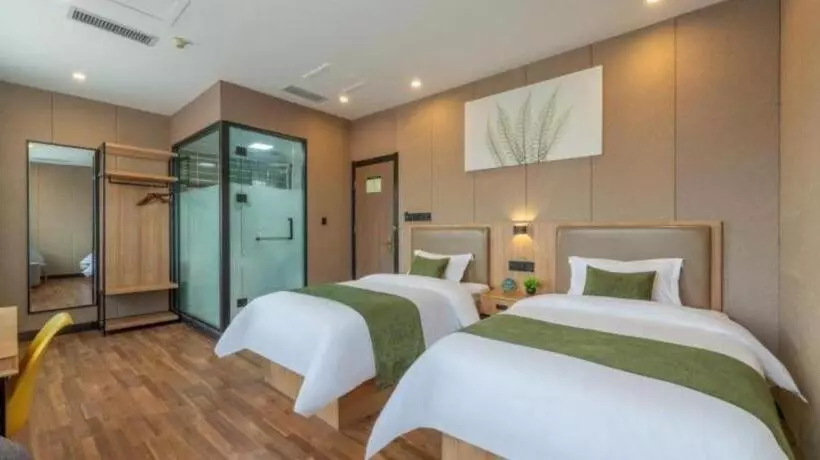 Hotelli Greentree Inn Jining Jianshe Road