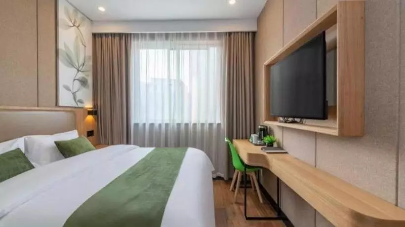 Hotelli Greentree Inn Jining Jianshe Road