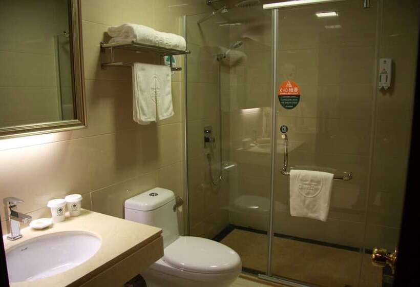 בית מלון כפרי Greentree Inn Shanghai Songjiang Wanda Plaza Rongm