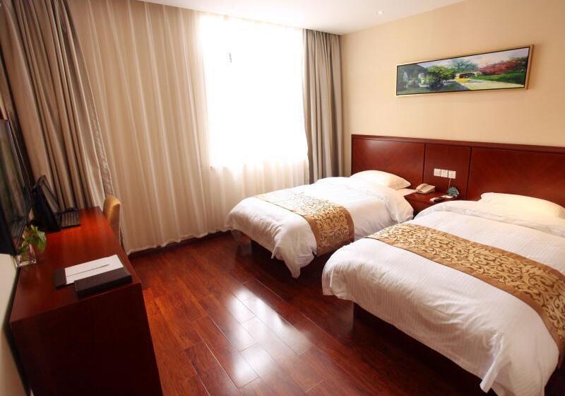 בית מלון כפרי Greentree Inn Shanghai Songjiang Wanda Plaza Rongm