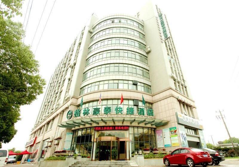 בית מלון כפרי Greentree Inn Shanghai Songjiang Wanda Plaza Rongm