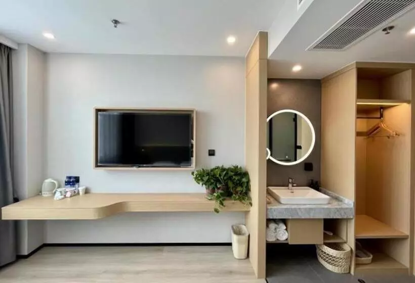 ホテル Greentree Inn Xuzhou West District Huohua Shell