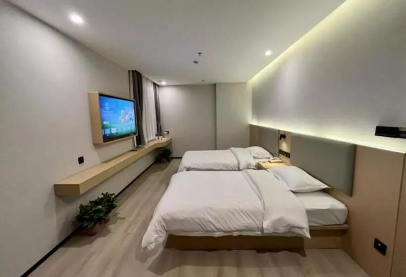 ホテル Greentree Inn Xuzhou West District Huohua Shell