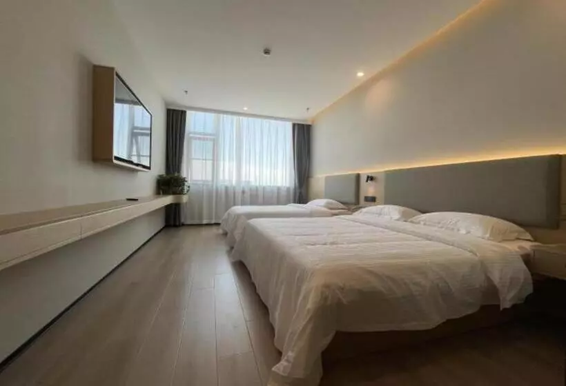 ホテル Greentree Inn Xuzhou West District Huohua Shell