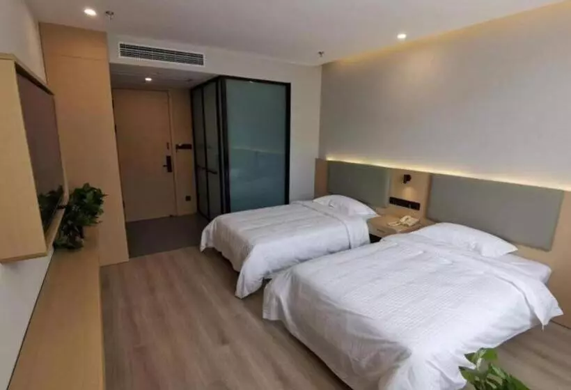 ホテル Greentree Inn Xuzhou West District Huohua Shell