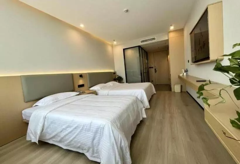 ホテル Greentree Inn Xuzhou West District Huohua Shell