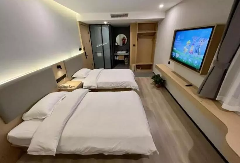 ホテル Greentree Inn Xuzhou West District Huohua Shell