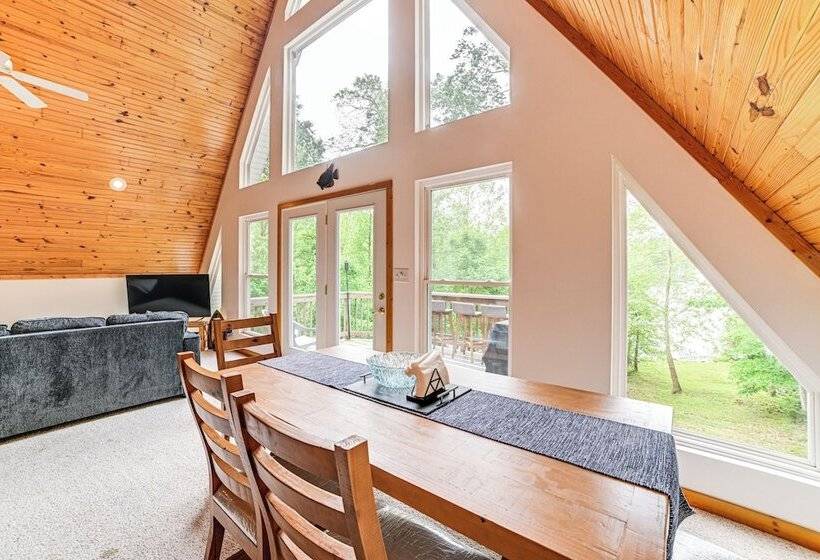 A Frame Cadiz Cabin On Lake Barkley W/ Boat Dock!