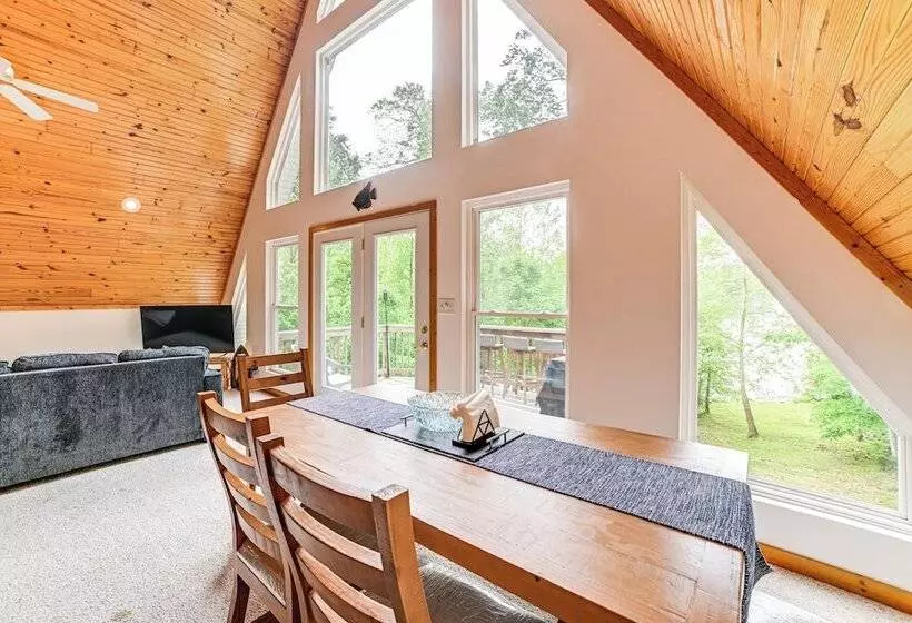 A Frame Cadiz Cabin On Lake Barkley W/ Boat Dock!