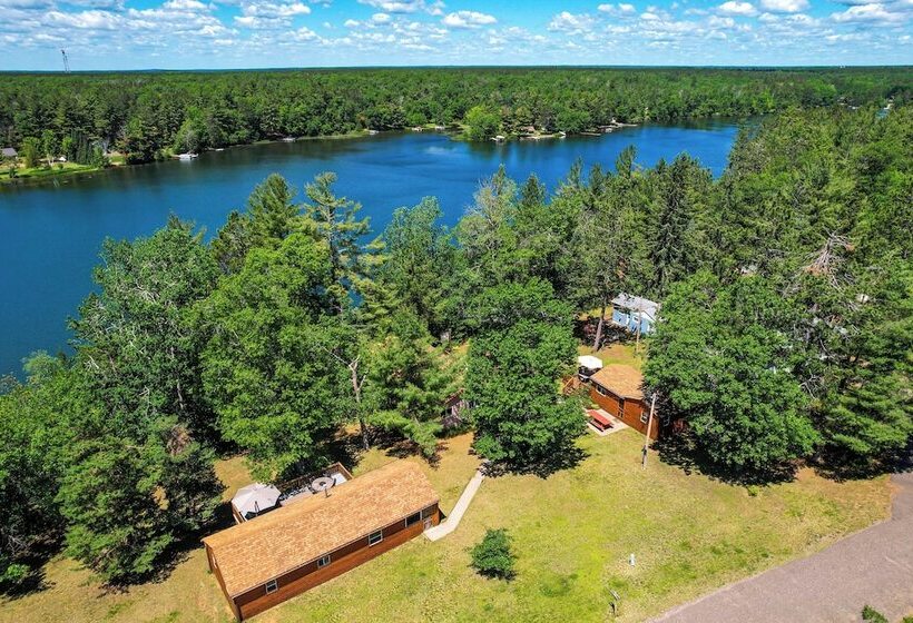 Lakefront Cabin W/ Dock, Fire Pits In Danbury!