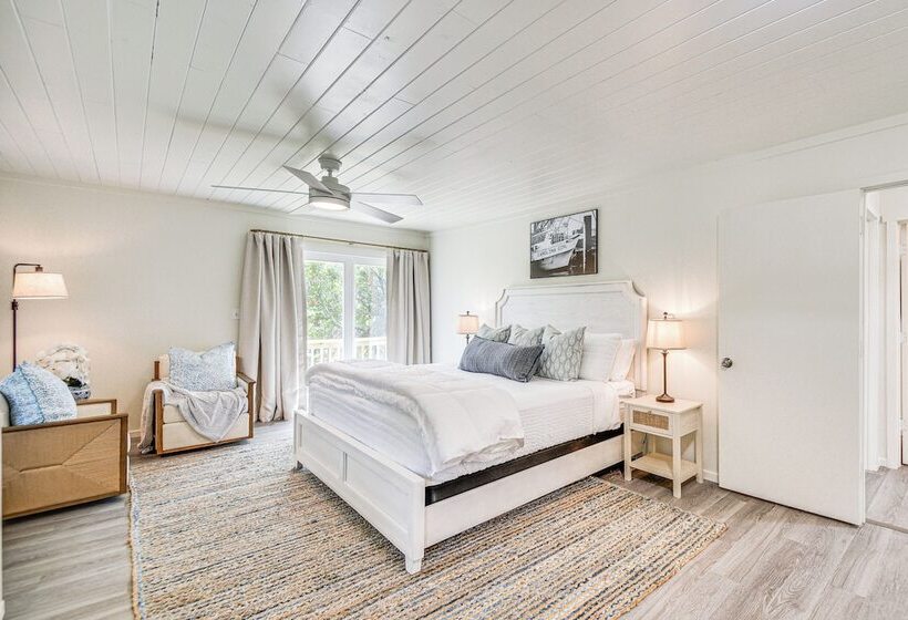 Pet Friendly Buxton Home W/ Balcony, 2 Mi To Beach