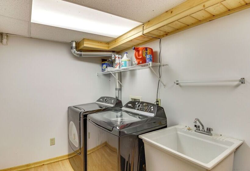 Private Lakefront Emily Home W/ Yard & Fire Pit!