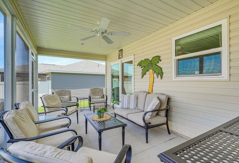 Furnished Lanai & Golf Cart: The Villages Home!