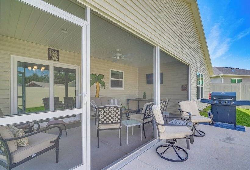 Furnished Lanai & Golf Cart: The Villages Home!