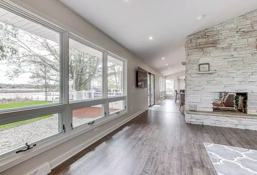 Lakefront Campbellsport Retreat W/ Dock & Yard!