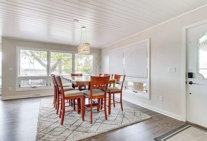 Lakefront Campbellsport Retreat W/ Dock & Yard!