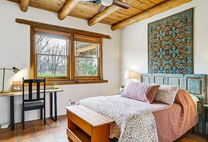 Las Cruces Santa Fe Style Adobe Home On 6 Acres!