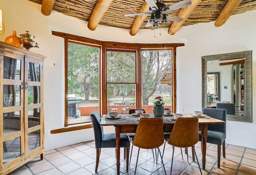 Las Cruces Santa Fe Style Adobe Home On 6 Acres!
