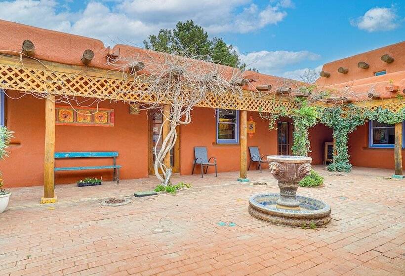 Las Cruces Santa Fe Style Adobe Home On 6 Acres!