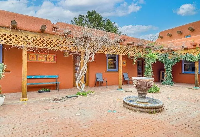 Las Cruces Santa Fe Style Adobe Home On 6 Acres!