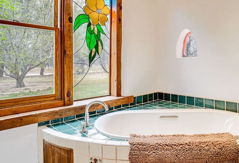 Las Cruces Santa Fe Style Adobe Home On 6 Acres!