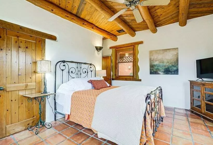 Las Cruces Santa Fe Style Adobe Home On 6 Acres!