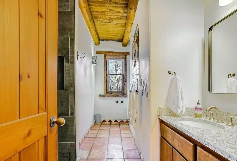 Las Cruces Santa Fe Style Adobe Home On 6 Acres!