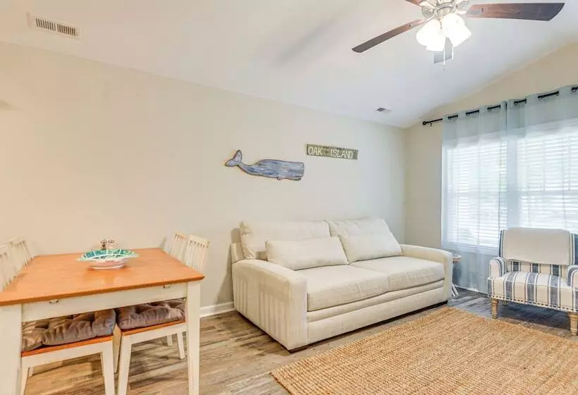 Oak Island Beach House ~ 1/2 Mi To Shore!